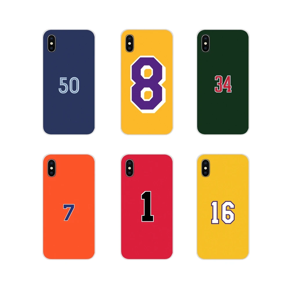 Баскетбол 23 24 счастливый номер для Xiaomi Mi4 Mi5 Mi5S Mi6 Mi A1 A2 A3 5X 6X 8 CC 9 T Lite SE Pro аксессуары