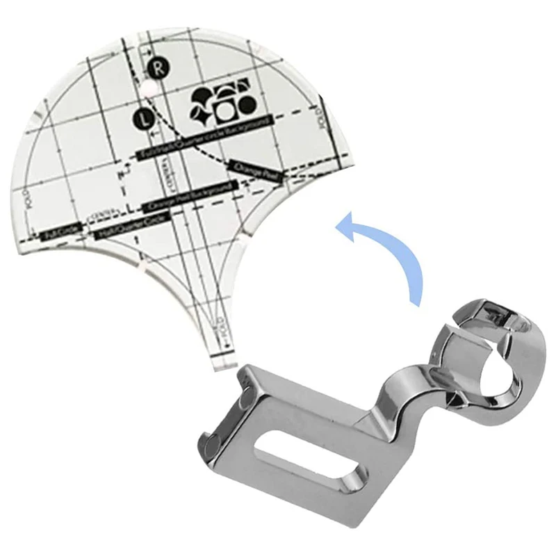 Набор для изготовления лоскутов DIY и линейка шитья с хвостовиком ног свободное