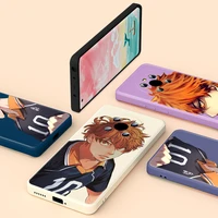 haikyuu hinata anime for huawei y5 y6 y7 y9 pro prime 2019 y7p 2020 y5p y6p y7a y9a y9s y6s liquid silicone tpu phone case