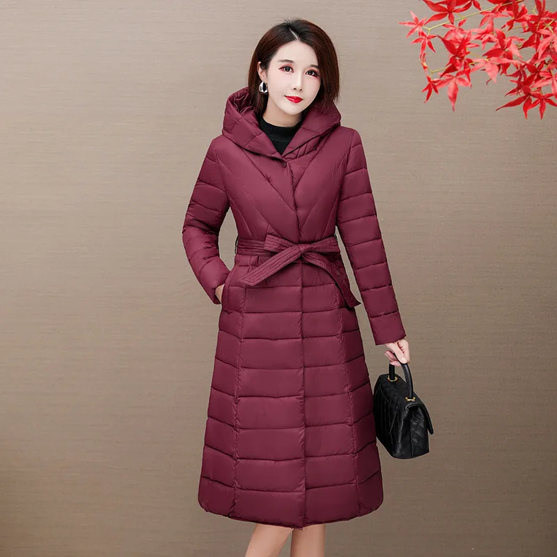 

Mid-length padded jacket women 2020 new autumn and winter light down padded jacket women fashion slim padded jacket jacket trend