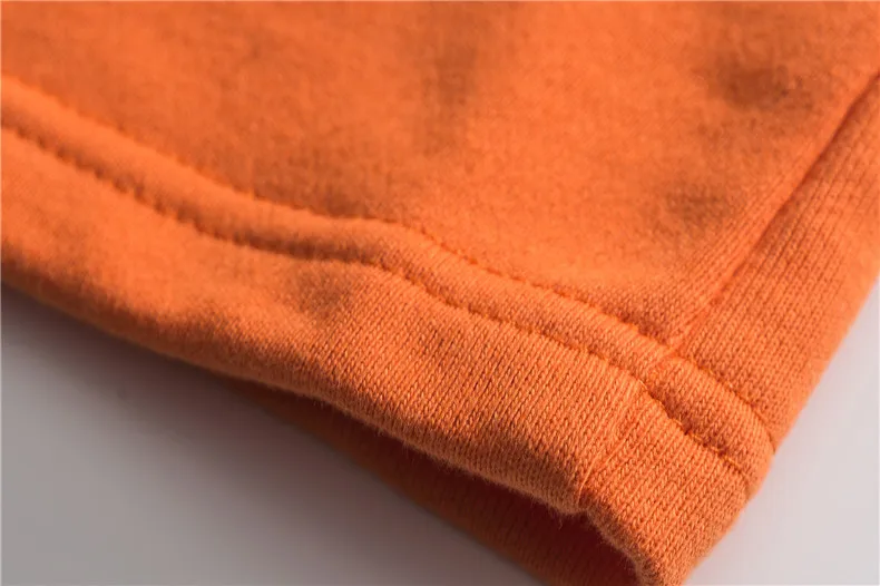 

Spring and autumn turtleneck casual side seam pocket cotton long sleeve white men's wear