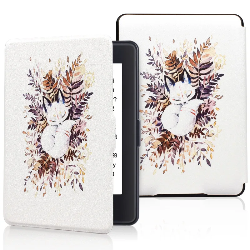 Магнитный смарт чехол для Kindle Paperwhite 1 2 3 DP75SDI 2015 2017 5 го 6 7 поколения Ультратонкий с