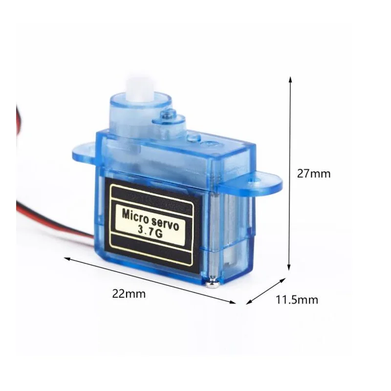 Оптовая продажа! 100 шт./лот Mini 3 7g микро сервопривод для радиоуправляемого