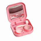 1 шт., квадратный мини-чехол для контактных линз с зеркалом