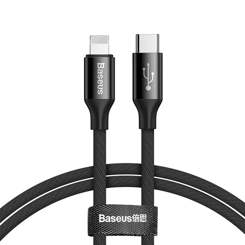 Оригинальный кабель usb c к lightning для iPhone 11 pro xs max xr 8 7 6s plus apple ipad зарядное устройство