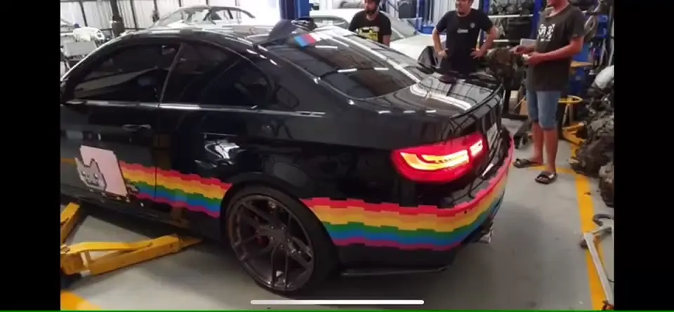 

Для BMW E92 M3 из нержавеющей стали 304 пескоструйная Автомобильная выхлопная звуковая система