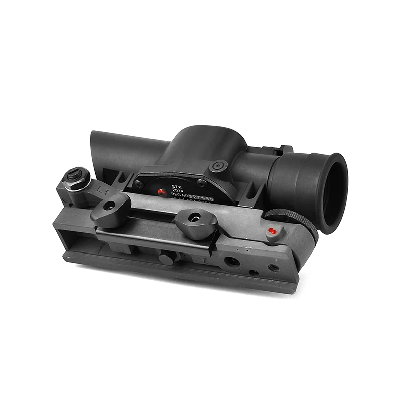 

L85 SUSAT Iron Sight 3.5x30 Optical Sight Red Illuminated Rifle Scope Quick Detach Hunting Scopes for Airsoft Weaver Mount