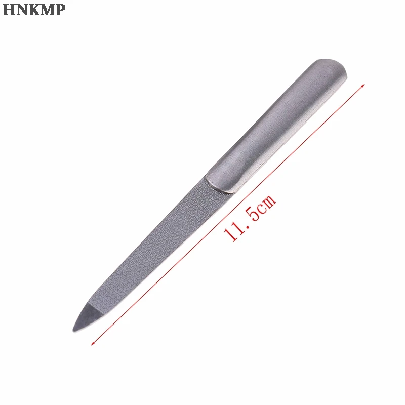 

Professional Stainless Steel Nail File Buffer Metal Double Side Grinding Rod Manicure Pedicure Nail Arts Tools