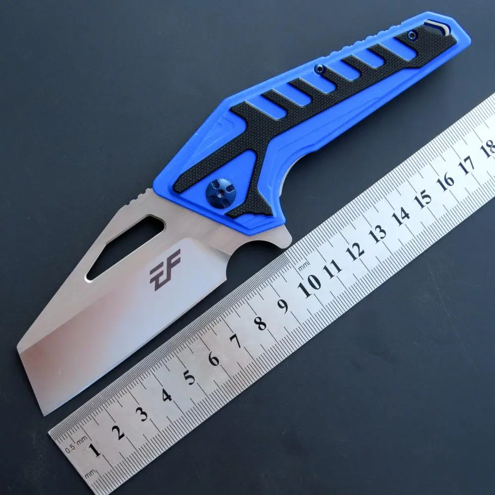 Складной нож Eafengrow EF933 D2 + G10, портативный карманный Клинок для кемпинга, охоты, фруктов, домкрат, инструменты для повседневного использования