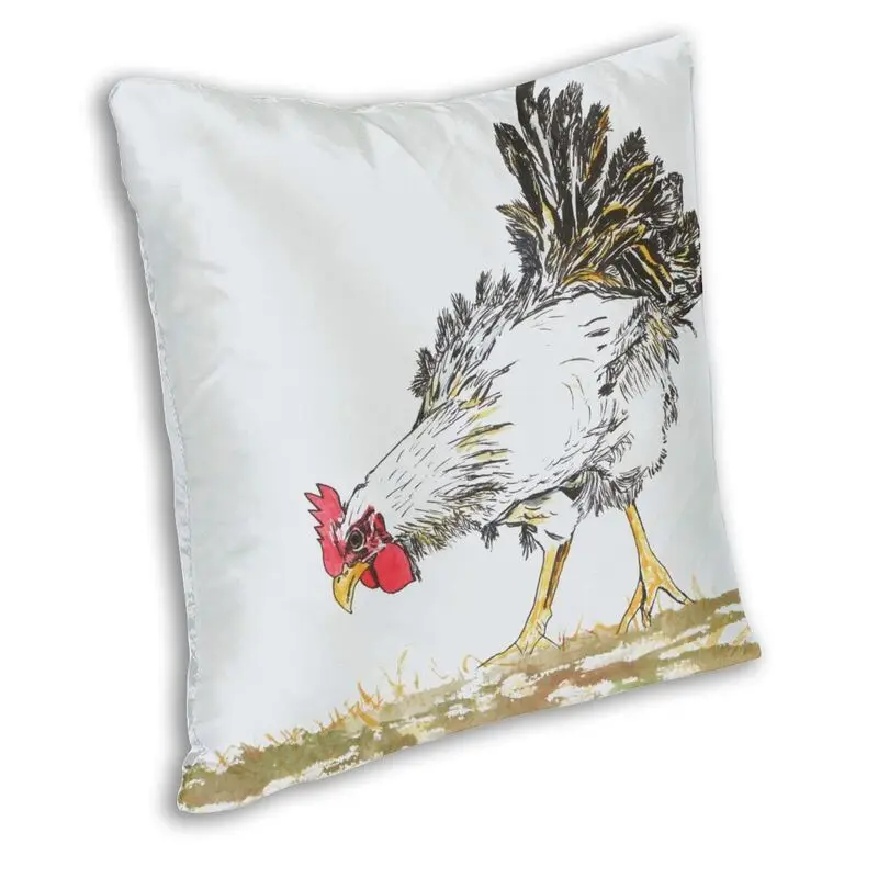 Забавный чехол для подушки с рисунком петуха 45x45 см|Наволочки| |