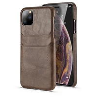 cowhide double card for samsung galaxy s9 s9plus s10 s8plus phone back cover real leather for note8 note9 note10 phone case