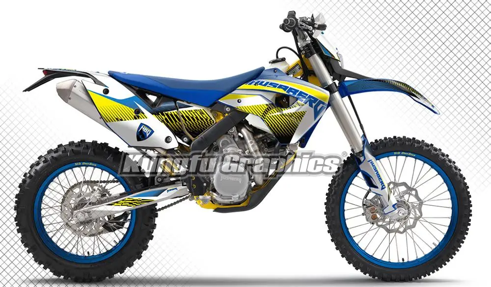 KUNGFU Графический Набор стикеров для мотокросса Husaberg FE390 FE450 FE570 FX450 FE570S FE FS FX 390 450 570