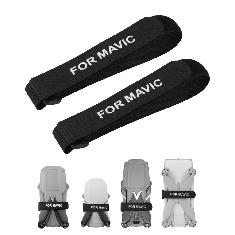 2x UAV Propeller Stabilizer Fixing Tape Straps Drone Blade Holder Fixed Stabilizers Protective for DJI Mavic Air 2/Mavic Mini |