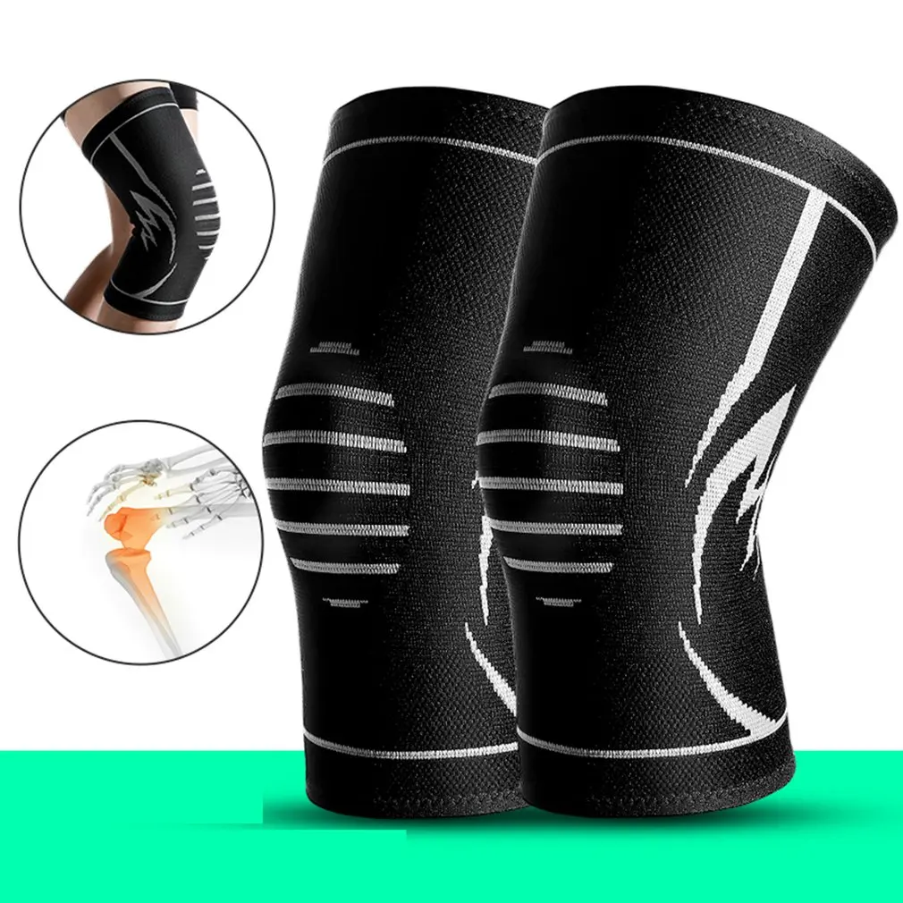 

1PC Knit knee pads Durable Nylon Knees Brace Sports Protecting Pads Ultra Thin Knees Support Safety Kneepad