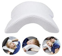 u shaped curve memory foam bedding pillow anti pressure manual pillow slow rebound home silk couple pillow for couple side s