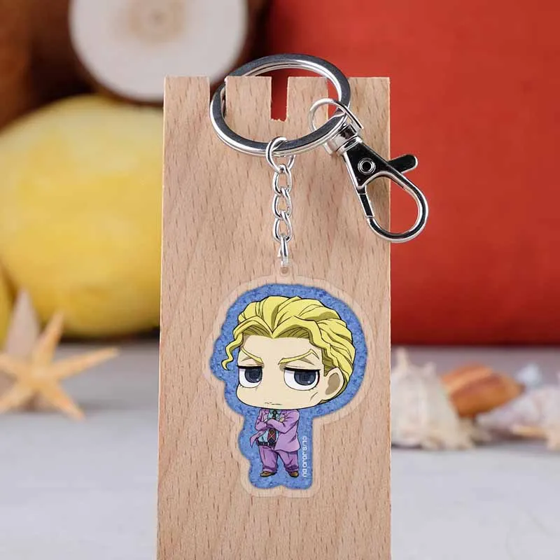 as pictured JOJOs невероятное приключение ризотто Неро ветчины Melone акриловый брелок в виде фигуры брелок украшения Коллекция Модель игрушка Косплэй - Цвет: as pictured