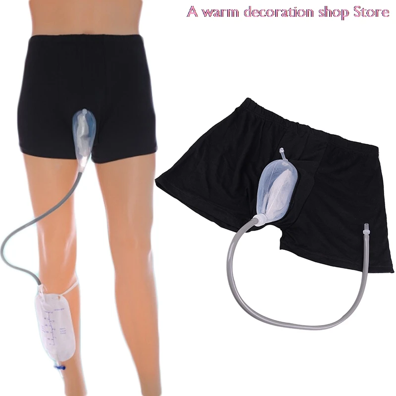 Моча сумка Многоразовые мужской мочеприемник мешок силиконовая воронка для мочи