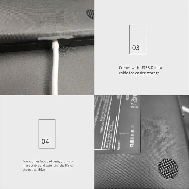 Внешний CD DVD привод USB 3 0 dvd-плеер оптический для ноутбука Mac PC настольное окно 10 8 7 XP