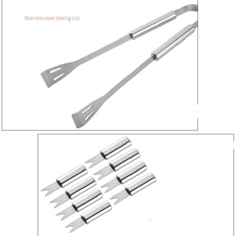 

Used for kitchen grill set, household outdoor portable portable cloth bag barbecue tool