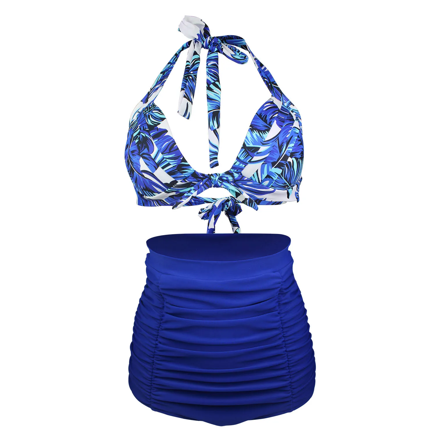 

Sexy Bikini 2021 New Women Swimsuit Bandage Bikini Set Swimwear Female Halter Top Brazilian Bathing Suit Bather Biquini