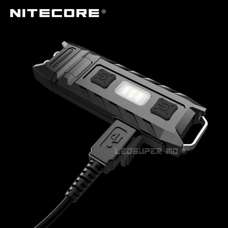 Заводская цена Nitecore Thumb 120 градусов наклонный USB Перезаряжаемый рабочий свет |