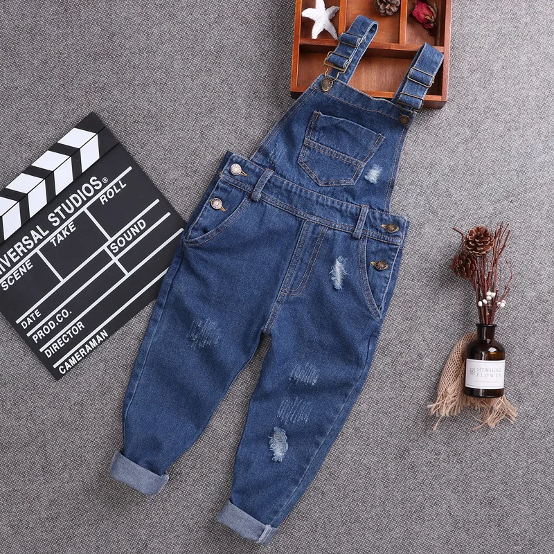 Детская одежда комбинезоны коллекция 2019 года сезон весна осень джинсовые брюки