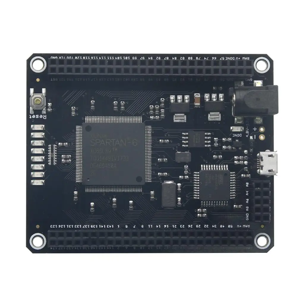 

Модуль макетной платы Mojo V3 FPGA Spartan 6 XC6SLX9 для Arduino DIY