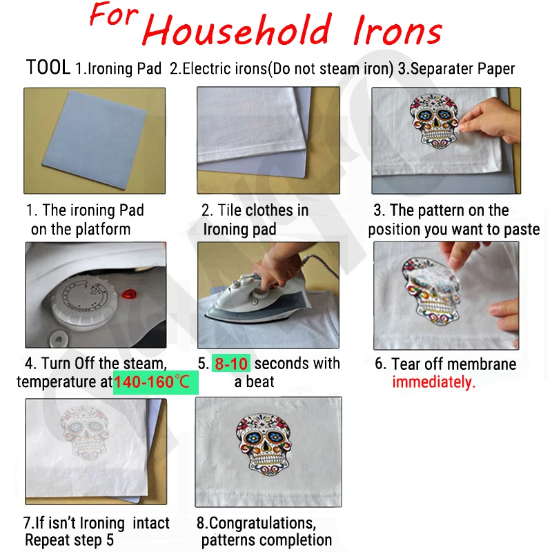 Нашивка с изображением белого тигра для одежды топы теплопередача сделай сам