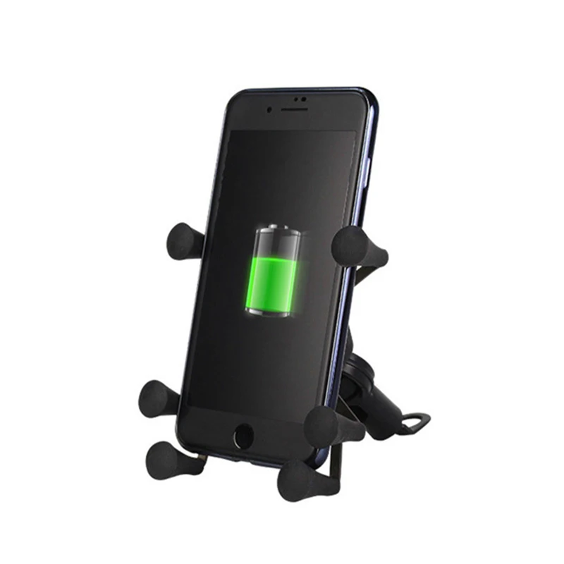 arvin motorcycle phone charging holder for iphone xr sansung s9 moto fast usb charger stand 360 rotation mobile phone gps mount free global shipping