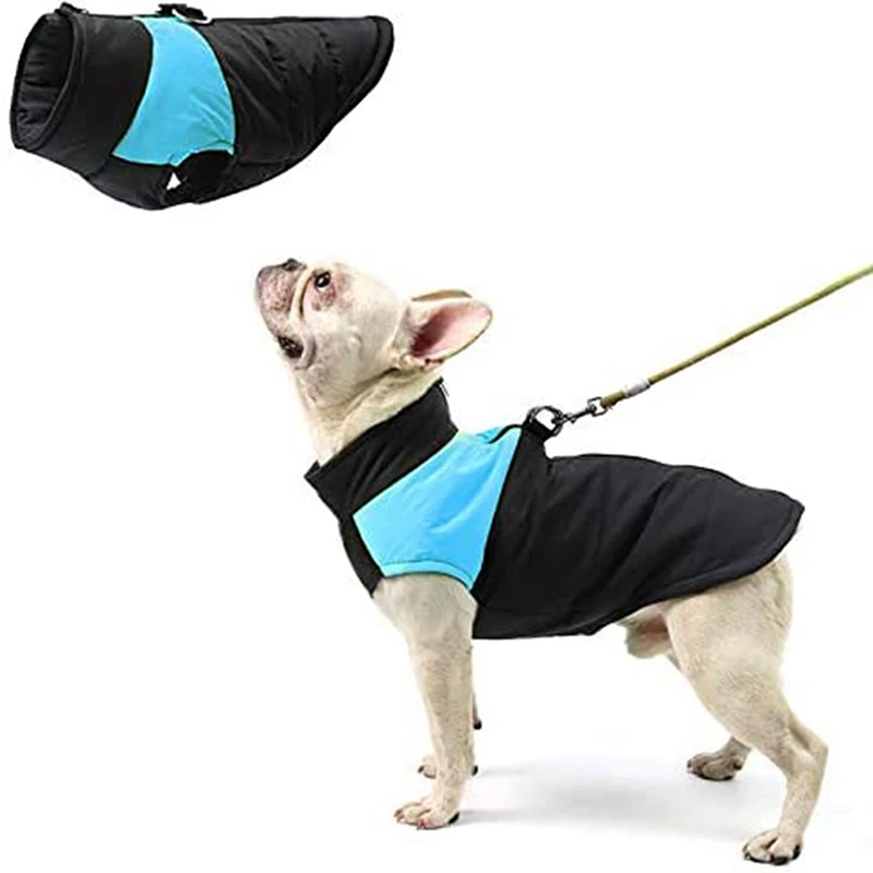 

Новинка, пальто для собак, водонепроницаемая зимняя теплая куртка, жилет для щенков, уличная одежда для собак, одежда для холодной погоды, мя...