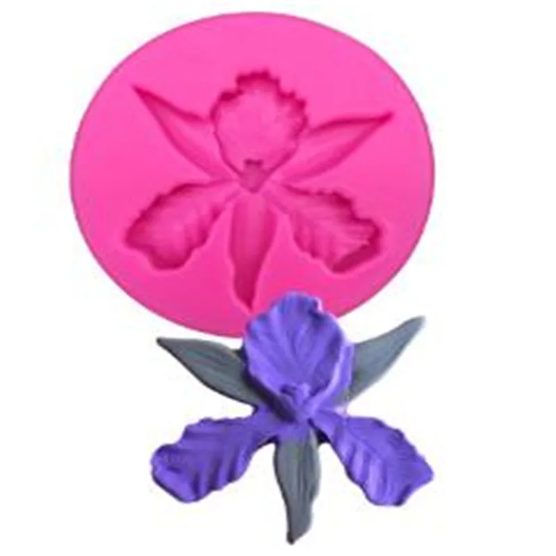 3D Силиконовые пятилистные формы для цветов Формы кексов инструменты украшения