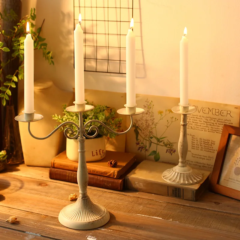 

Metal Wedding Candle Holder Nordic Style Christmas European Candle Holder Vintage Glamour Decoracao De Casa Home Decor DE50ZT