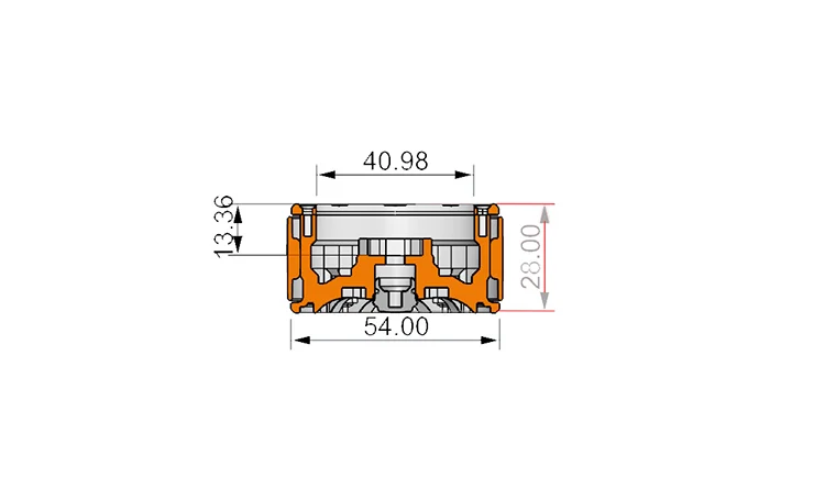 RC модель автомобиля 1,9 алюминиевые колесные диски черный для 1/10 RC Гусеничный SCX10 SCX10 II 90046 dd90 Yfan02