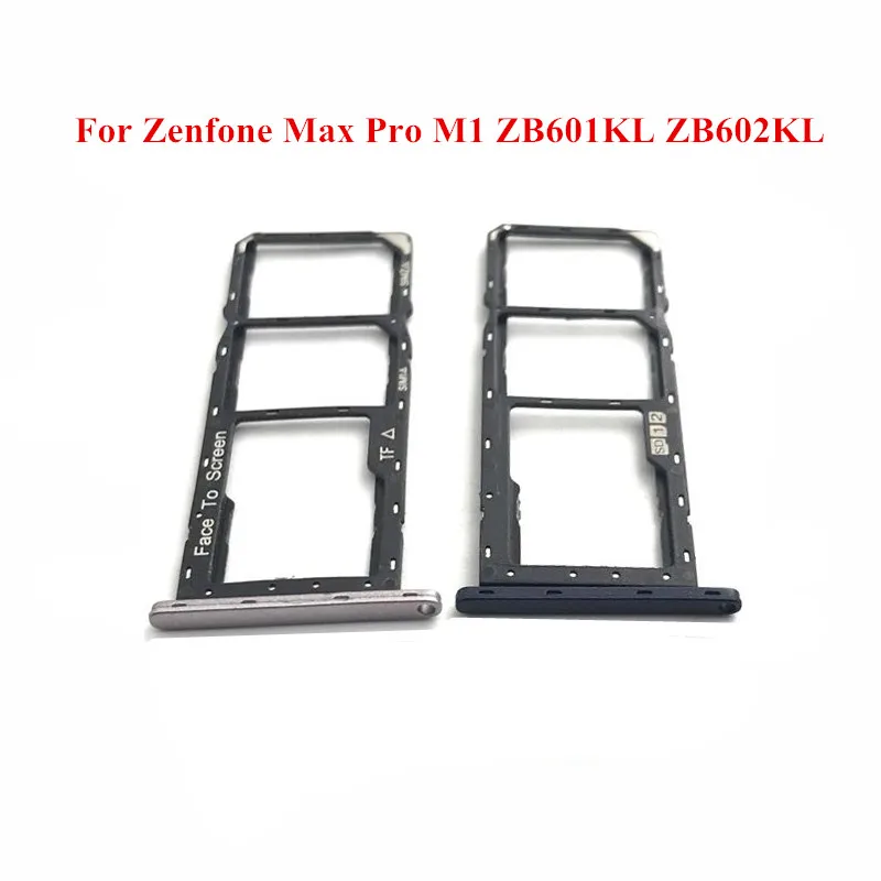 10x Новый слот для Sim-карты держатель лотка адаптер SD-карты часть ASUS Zenfone Max Pro M1 ZB601KL