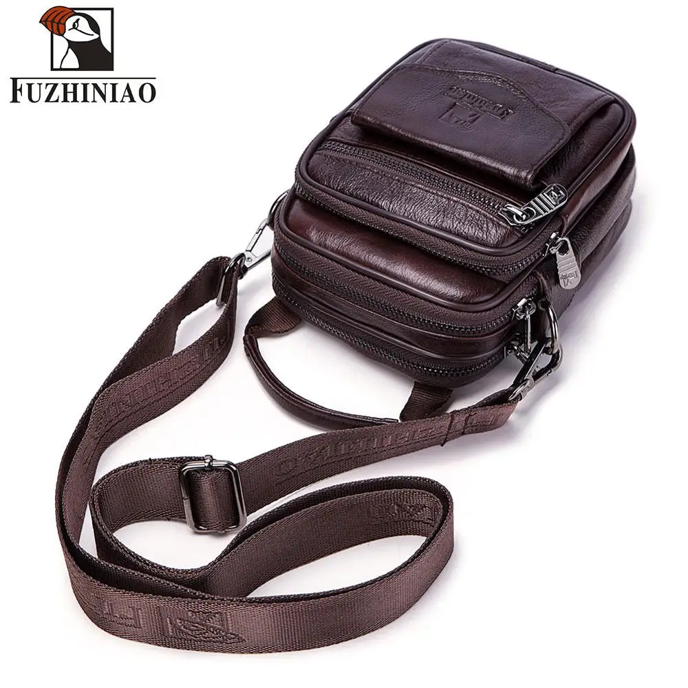 100% натуральная кожа мужская сумка через плечо высокое качество маленькие сумки