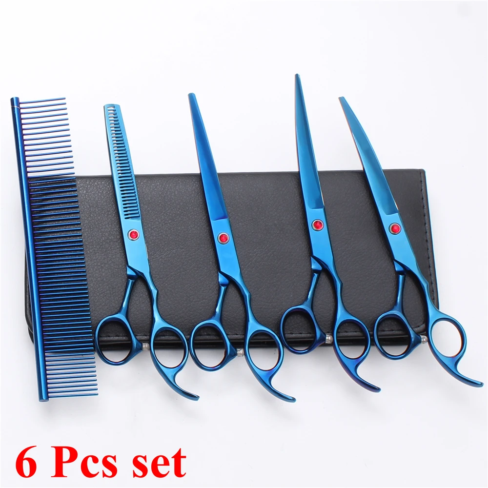 7 0 набор ножниц для собак из нержавеющей стали ножницы стрижки волос животных