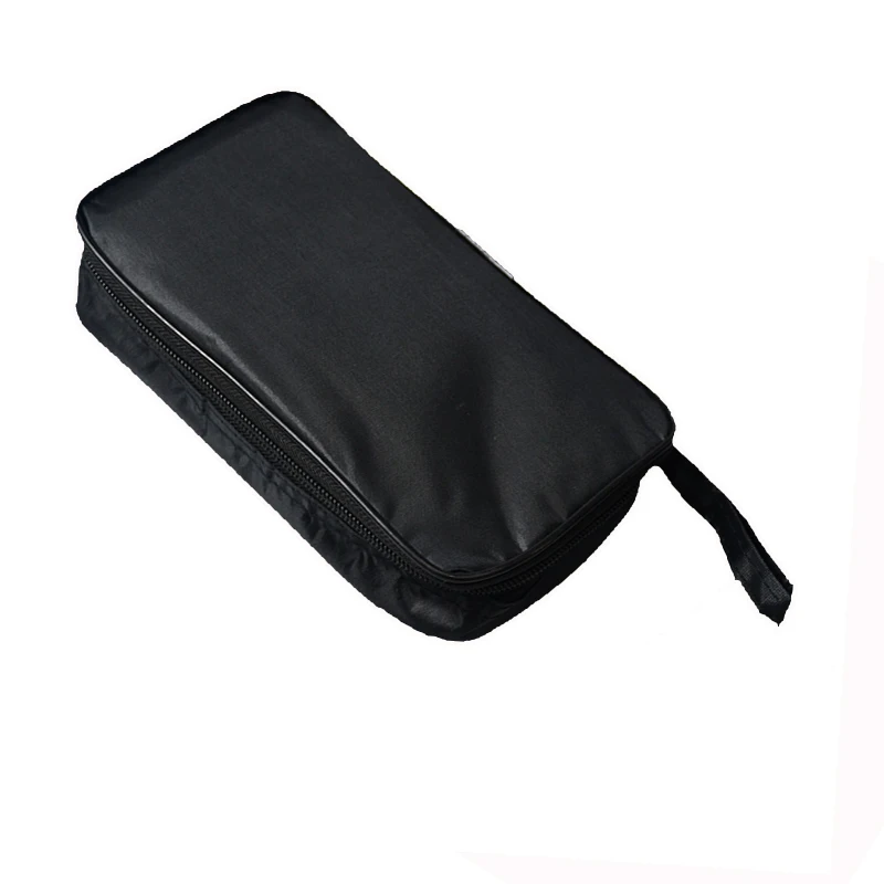 UNI-T UT89XD UT61E Multimeter Storage Bag Black Cloth Toolkit Pouch Tool Box Durable Waterproof Shockproof Soft Case 20*11.5*4.5 |