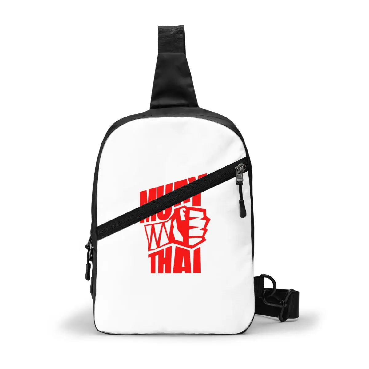 

Муай Тай Грудь сумка для бега и занятий спортом Складная Сумка-слинг Водонепроницаемый модная сумка из полиэстера сумка