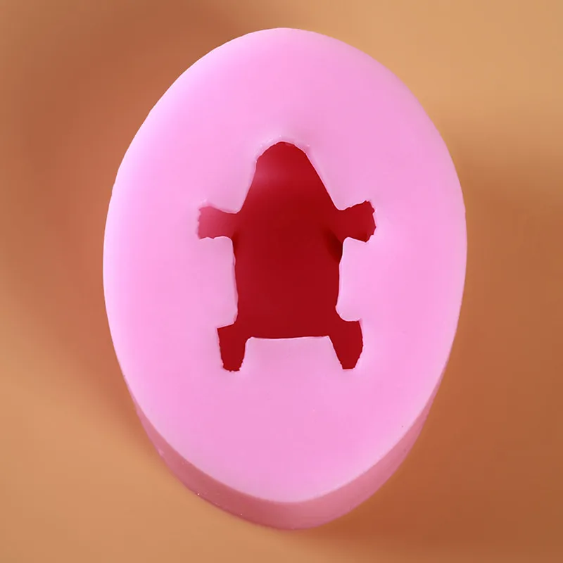 Просто кухня силиконовые формы трехмерный мультфильм свинья помадка делая