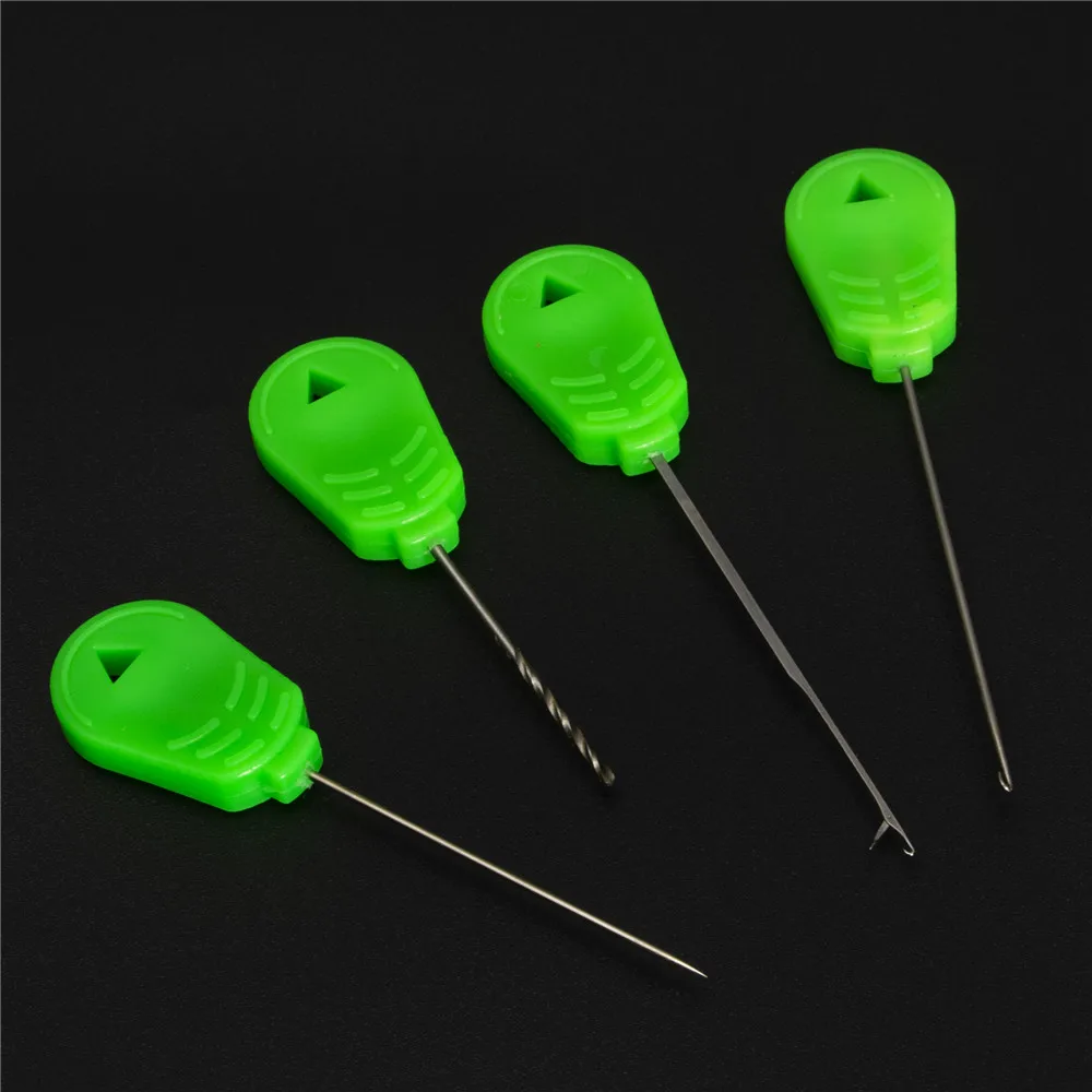 

4pcs/lot Carp Fishing Baiting Needles Splicing Needles Drill Tools Carp Fishing Rig Making Tools For Fishing Lure Baits Tackle