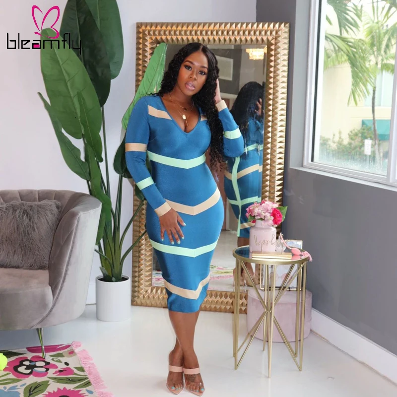 2019 осенне зимнее женское облегающее платье средней длины на молнии с высокой