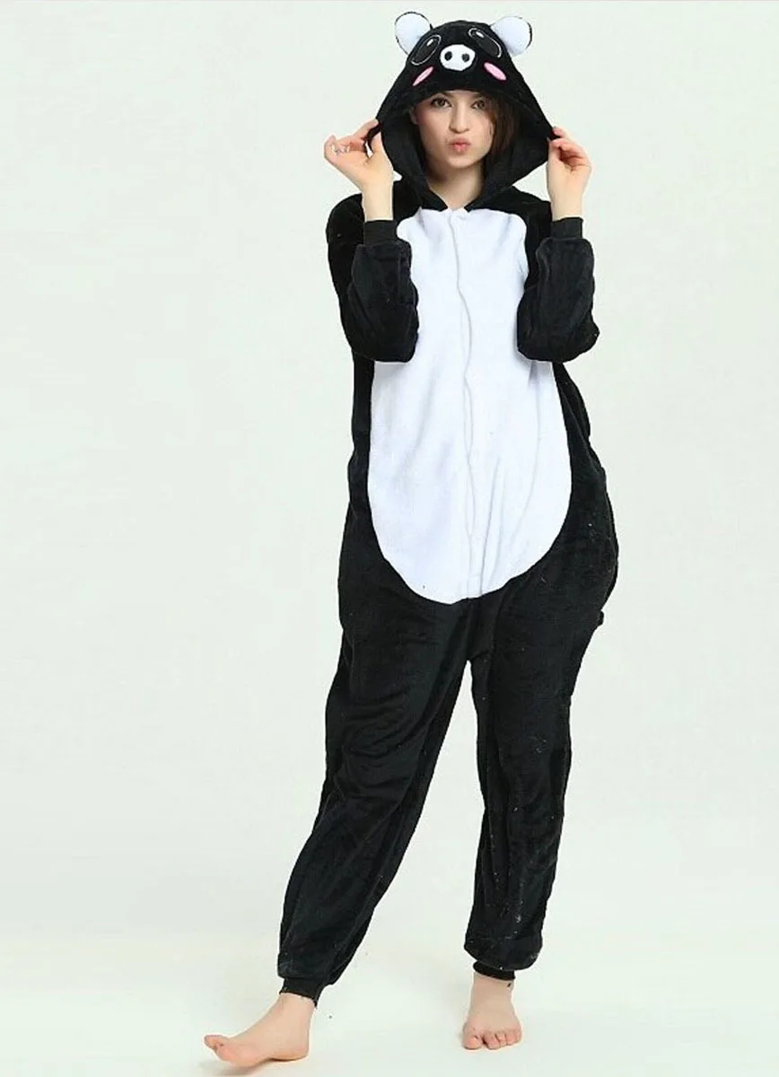 Кигуруми черный поросенок |