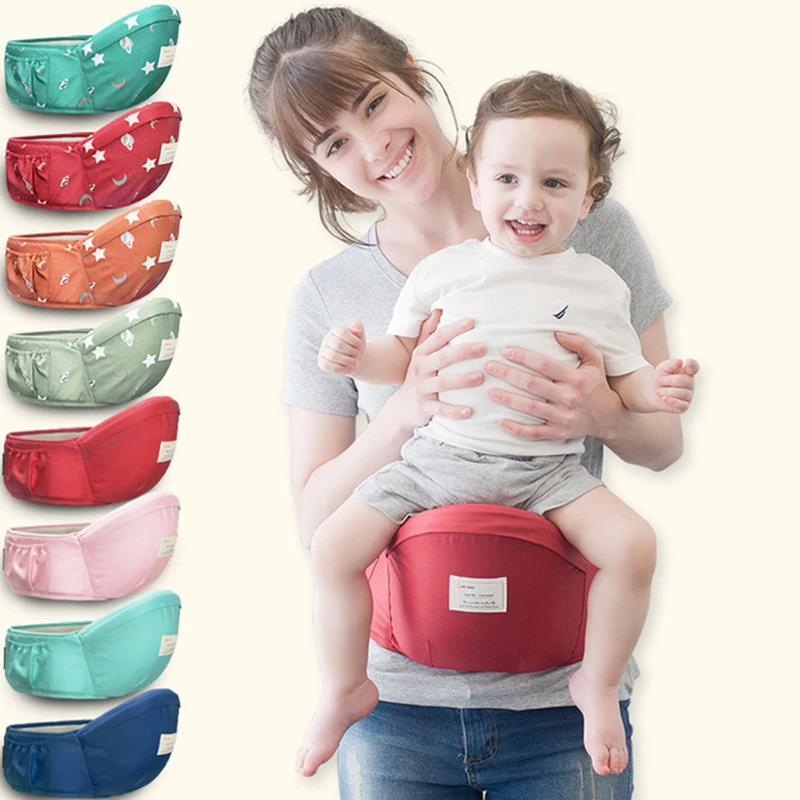 

Ergonomic Baby Carrier Waist Stool Walkers Baby Sling Hold Waist Belt Backpack Hipseat Belt Kids Adjustable Infant Hip Seat
