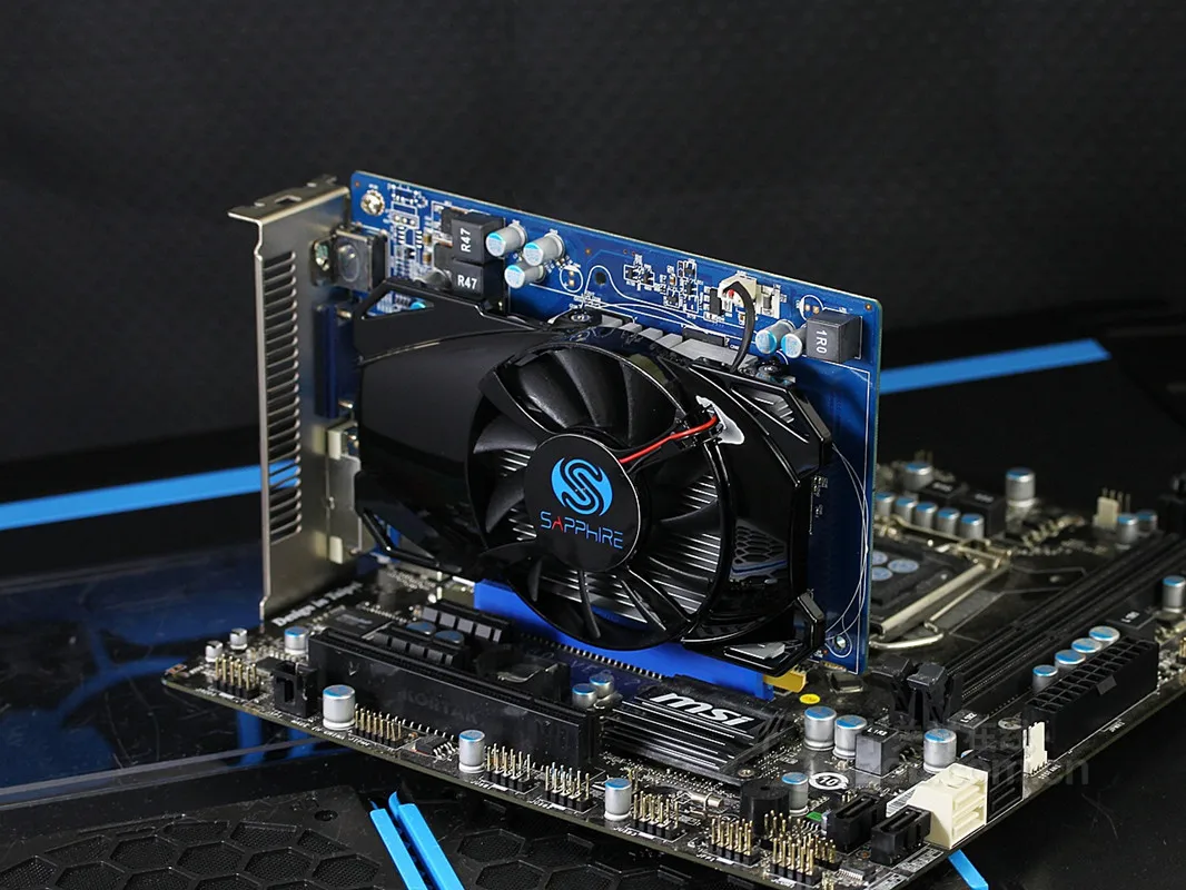 Б/у сапфир HD6570 1 ГБ для видеокарта AMD GPU Radeon HD 6570 GDDR5 128bit Графика карты PC