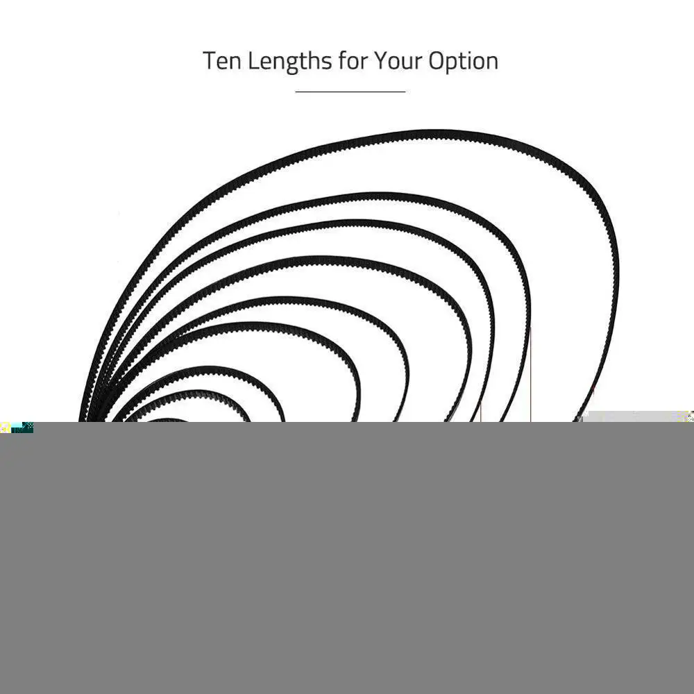 

Closed Loop Timing Belt Rubber GT2 Anti-Slip 2GT 6mm Printers 200 158 3D Synchronous Parts 852mm 110 610 400 Belts K3Z6