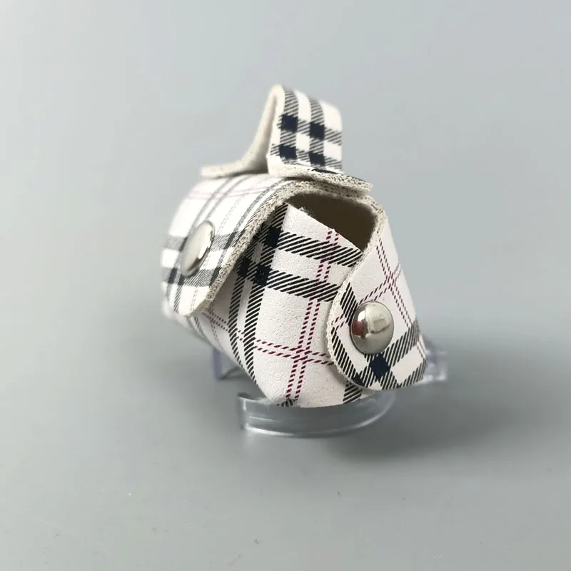 Модная белая клетчатая кожаная сумка аксессуары для кукол Барби куклы Blyth 1/6 BJD