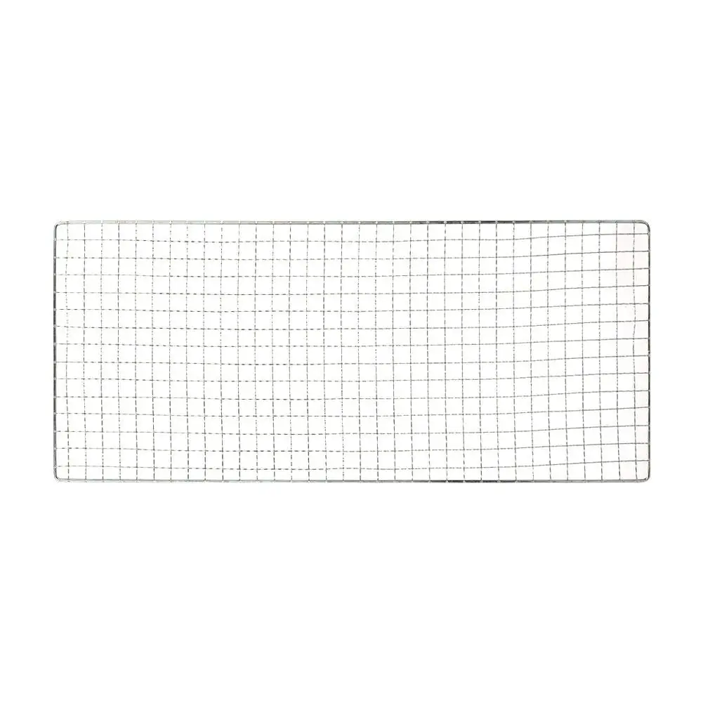 Сетка для гриля и барбекю прочная плоская сетка серебристая корзина кемпинга