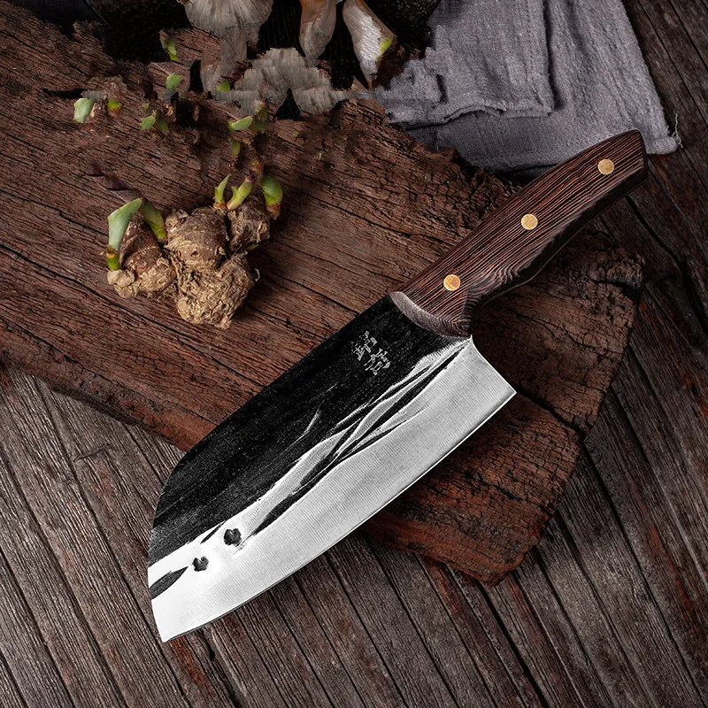 Традиционная ручная работа разделочный нож двойного назначения кухонный