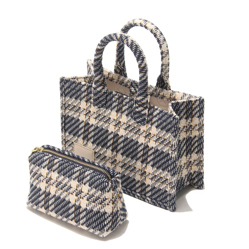 

2 Pcs/set Women Crossbody Messenger Bags High Quality Canvas Women Handbags for Travel Designer Female Shoulder Bags Bolso Muje