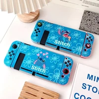 disney stitch cover for nintendo switch cute soft tpu cover case for nintendo switch game accessories gift